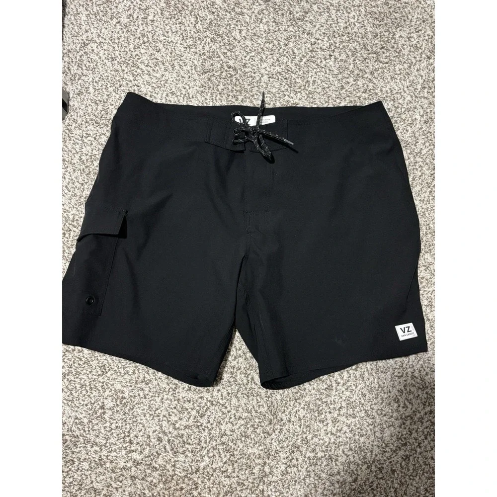 Van Zandt Black Men's Shorts 40
